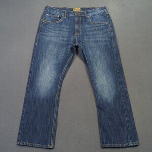 Wrangler Jeans Men's 36x30 Fits 34x29 Blue 20X Style 42 Vintage Boot Western